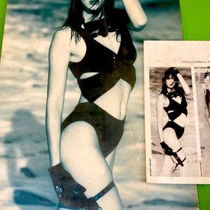 Vintage Original X 1 piece Cut Out